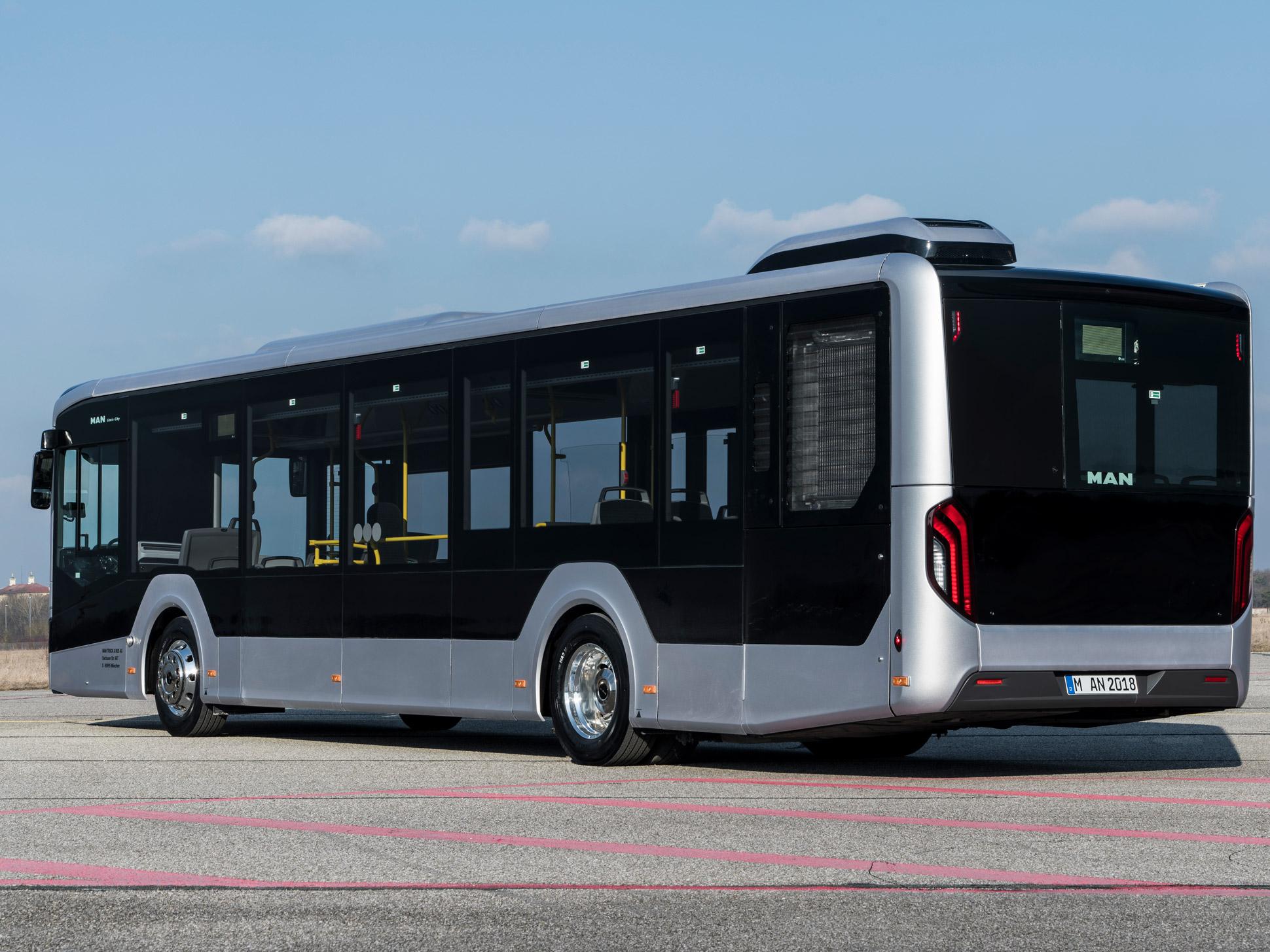 Внешний дизайн автобуса MAN Lion's City 2018