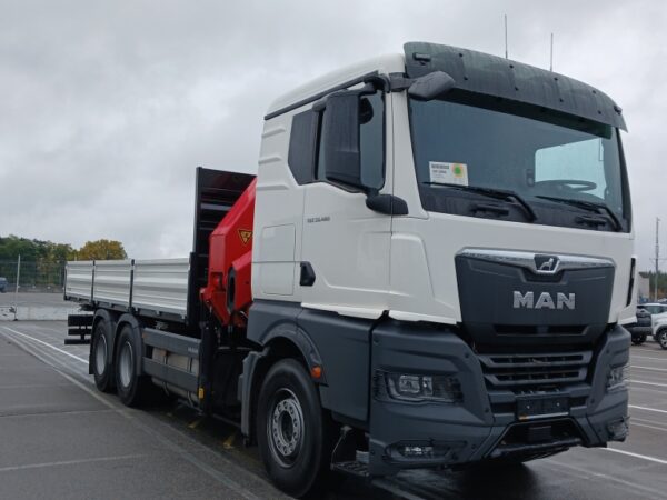 MAN TGX 33.480 6×4 з краном-маніпулятором Palfinger PK 23500
