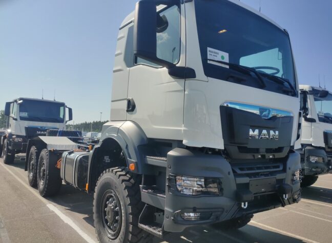 Шассі MAN TGS 33.400 6×6 ADR